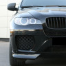 Клыки на передний бампер "GT" для BMW X6 купить недорого с доставкой в Омск
