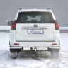 ТСУ /съемный квадрат/ с НЕРЖ накладкой TOYOTA LAND CRUISER Prado 150 2009-/ LC Prado 120 2002-2009/ LEXUS GX 460 2010-2013 купить недорого с доставкой в Омск