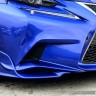 Клыки (накладки) переднего бампера "F-Sport" для Lexus IS III (2013-2016) купить недорого с доставкой в Омск