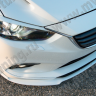 Сплиттер переднего бампера под клыки №2 "Lite Style" для Mazda 6 (2013-н.в.) купить недорого с доставкой в Омск