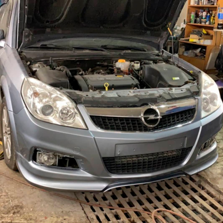 Накладка на передний бампер "Signum" на Opel Vectra C купить недорого с доставкой в Омск