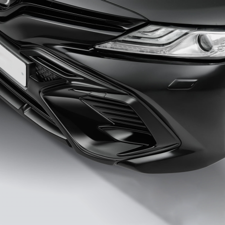 Накладка на передний бампер "HARIUS" для Toyota Camry (70) купить недорого с доставкой в Омск