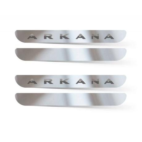 Накладки в проем дверей (4 шт) (НПС) RENAULT Arkana (2019-н.в.) купить недорого с доставкой в Омск