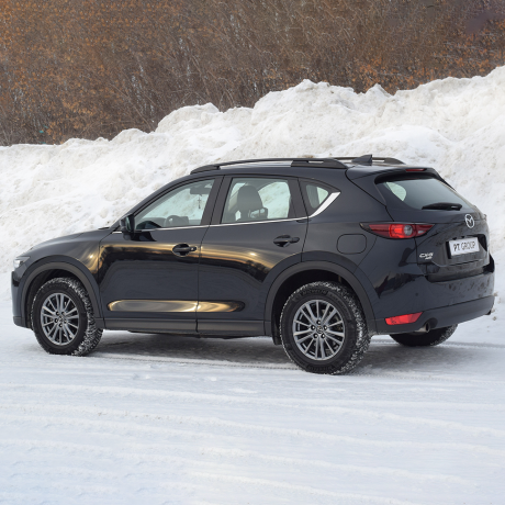 Рейлинги (Черный Муар) MAZDA CX-5 (2017-н.в.) купить недорого с доставкой в Омск