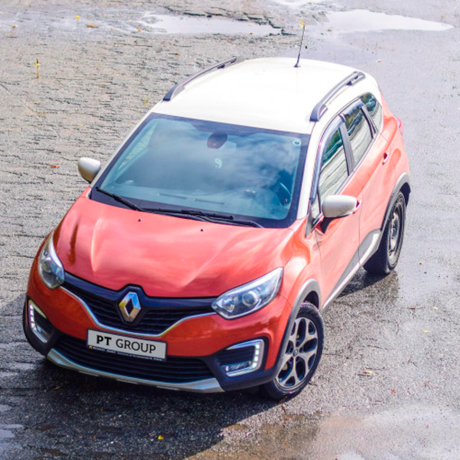 Рейлинги (Черный Муар) RENAULT Kaptur (2016-н.в.) купить недорого с доставкой в Омск