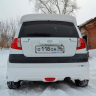 Накладка на задний бампер "Mugen style" для Hyundai Getz рестайлинг (2004-2007 г.в.) купить недорого с доставкой в Омск