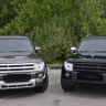 Накладка (юбка) переднего бампера "Broomer Design" (Без ДХЛ) для Mitsubishi Pajero IV (2006-2015) купить недорого с доставкой в Омск