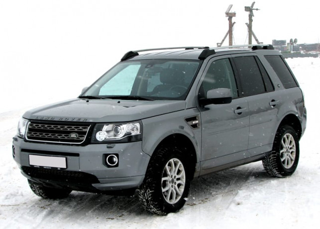 Рейлинги Land Rover Freelander (2006-2014 г.в.) Чёрный купить недорого с доставкой в Омск