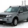 Рейлинги Land Rover Freelander (2006-2014 г.в.) Чёрный купить недорого с доставкой в Омск
