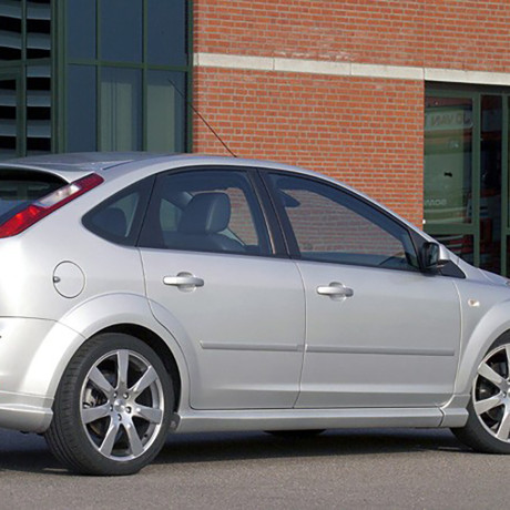 Накладки на пороги "MS" для Ford Focus 2 (2004-2011) купить недорого с доставкой в Омск