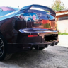 Накладка (юбка) на задний бампер Mazda 3 седан (2003-2009) купить недорого с доставкой в Омск