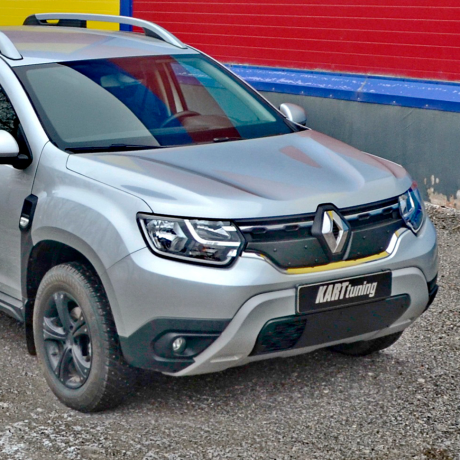 Заглушка №2Т (низ/с «окном») "КАРТ" для Renault Duster 2 (с 2021 г.в.) купить недорого с доставкой в Омск