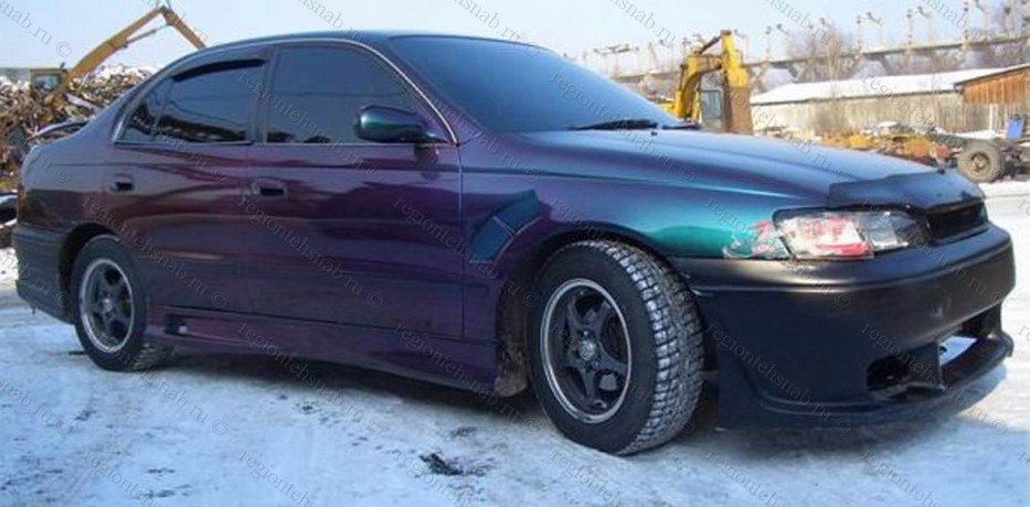 Накладки на пороги Toyota Corona/Carina-E/Caldina (Кузов 190) купить недорого с доставкой в Омск