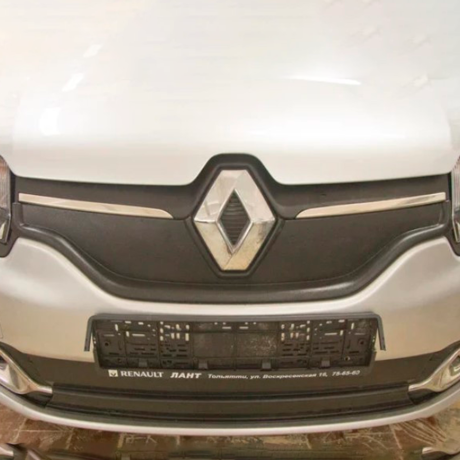 Заглушка в проем переднего бампера на зиму "АртФорм" для Renault Logan (2014-н.в.) купить недорого с доставкой в Омск