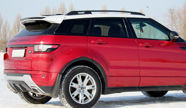 Рейлинги для Land Rover Evoque (2011-2018) Чёрный купить недорого с доставкой в Омск