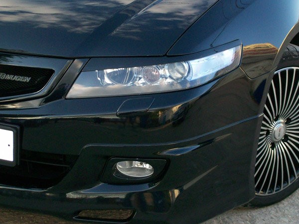Накладки на фары (реснички) широкие для Honda Accord VII (2004-2008) купить недорого с доставкой в Омск