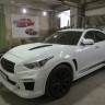 Капот пластиковый "Jass-Rs" Infiniti FX купить недорого с доставкой в Омск