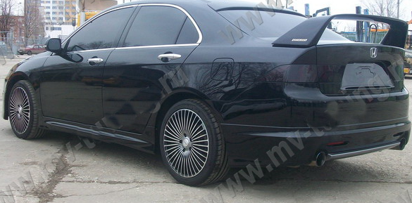 Спойлер высокий "Mugen Style" var№1 для Honda Accord VII (2004-2008) купить недорого с доставкой в Омск