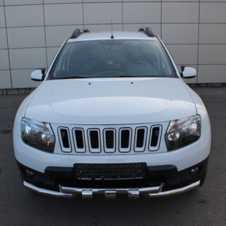 Решетка радиатора "Jeep" для Renault Duster (2010-2021) купить недорого с доставкой в Омск