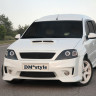 Сетка в бампер "DM style" для L@DA L@ЯGUS (2012-2021) купить недорого с доставкой в Омск