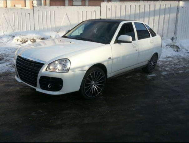 Бампер передний "Порш" для B@3 2170, 2171, 2172 L@DA Prior@ купить недорого с доставкой в Омск