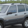 Рейлинги B@3 2123 "Chevrolet Niv@" (2002-2020), L@DA Niv@ Travel Чёрный купить недорого с доставкой в Омск