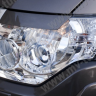 Накладки на фары (реснички) для Mitsubishi Pajero 4 (2006-2015) купить недорого с доставкой в Омск