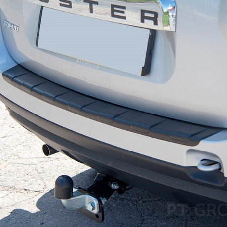 Накладка на задний бампер (ABS) RENAULT Duster (2012-2020) купить недорого с доставкой в Омск