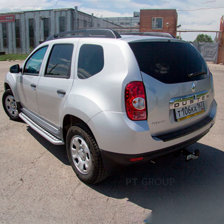 Накладка на задний бампер (ABS) RENAULT Duster (2012-2020) купить недорого с доставкой в Омск