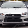 Воздуховоды радиатора в передний бампер (Цельные) var №2 для Mitsubishi Lancer X (2007-2010) купить недорого с доставкой в Омск