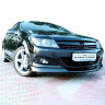 Накладка (юбка) переднего бампера "GT" для Opel Astra H (3D, 5D) купить недорого с доставкой в Омск