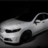 Капот пластиковый "Agressive Air" var №3 для Honda Accord VIII (2008-2013) купить недорого с доставкой в Омск