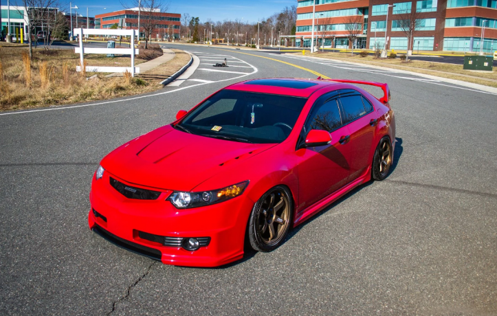 Капот пластиковый "Agressive Air" var №3 для Honda Accord VIII (2008-2013) купить недорого с доставкой в Омск