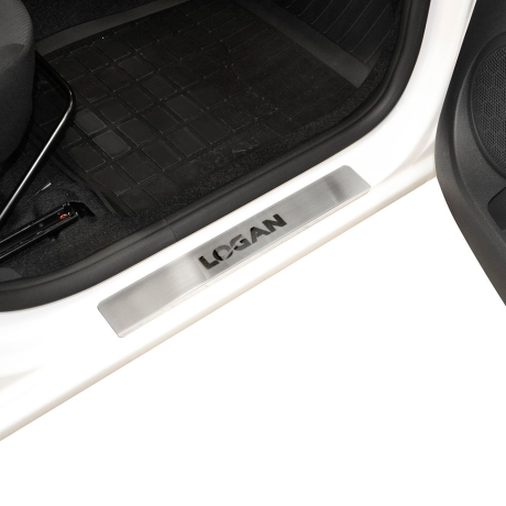 Накладки в проем дверей (4шт) (НПС) RENAULT Logan (2014-н.в.) купить недорого с доставкой в Омск