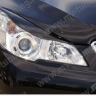 Накладки на фары (реснички) для Subaru Outback (4th generation)/Legacy (5th generation)(2009-2014) купить недорого с доставкой в Омск