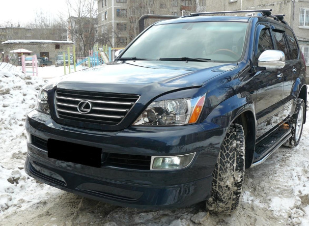 Накладка на передний бампер "Lx-Mode" Lexus GX 470 купить недорого с доставкой в Омск