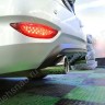 Диффузор заднего бампера var №3 (двойной выхлоп) для Hyundai Solaris (2010-2013) купить недорого с доставкой в Омск