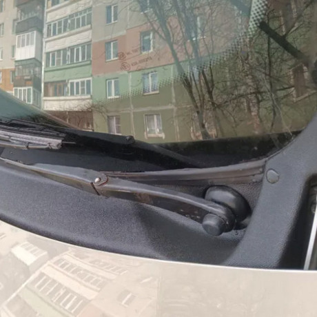 Накладка в проем стеклоочистителя(жабо) Var №1 для Renault Duster(2012-н.в) Nissan Terrano(2014-н.в) купить недорого с доставкой в Омск