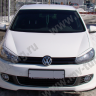 Накладки на фары (реснички) для Volkswagen Golf VI (2008-2012) купить недорого с доставкой в Омск