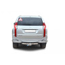 Защита заднего бампера «Уголки двойные» для Mitsubishi Pajero Sport (2017-н.в.)(Нерж. Сталь) купить недорого с доставкой в Омск