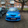Решетка радиатора "Спорт" для Mazda 3, хэтчбэк (2003-2009) купить недорого с доставкой в Омск