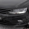 Накладки на фары (реснички) для Volkswagen Jetta VI (2010-2018) купить недорого с доставкой в Омск