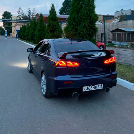 Спойлер "2.0L" для Mitsubishi Lancer 10 (2007-2016) купить недорого с доставкой в Омск
