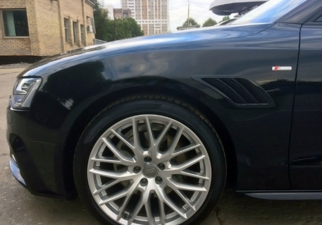 Накладки на крылья (жабры) для Audi A5 (2007-2015) купить недорого с доставкой в Омск