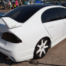 Спойлер высокий (составной) "Mugen Style" var №2 для Honda Accord VII (2004-2008) купить недорого с доставкой в Омск